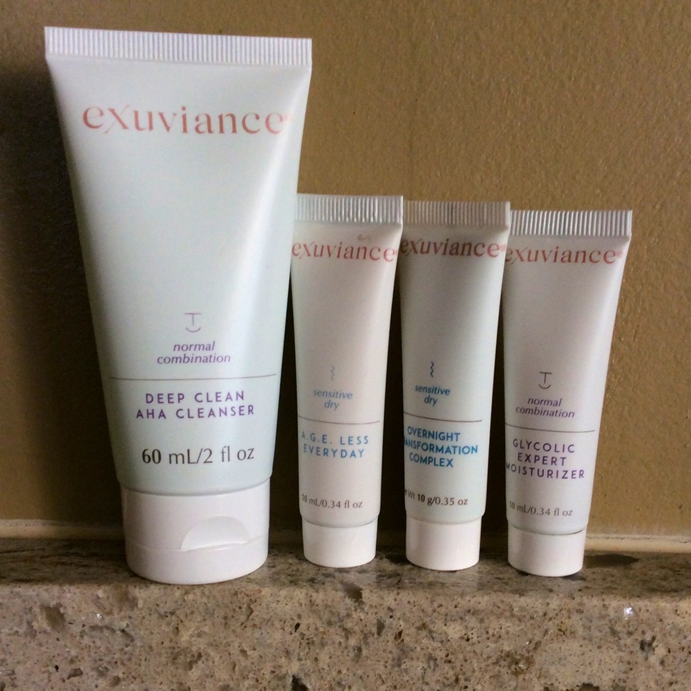 Exuviance 4 piece skincare set